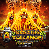 3 Blazing Volcanoes Power Combo Game Image